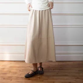 Army Maxi Skirt | Ivory