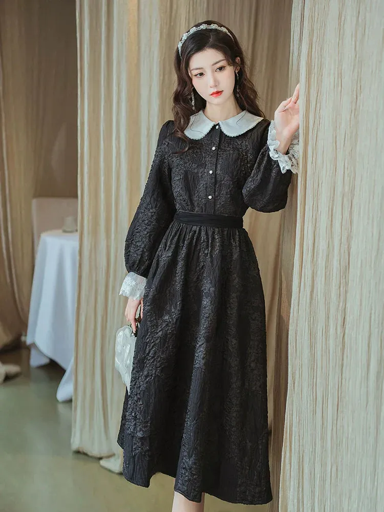 Blouse Skirt Chic Flared Elegant