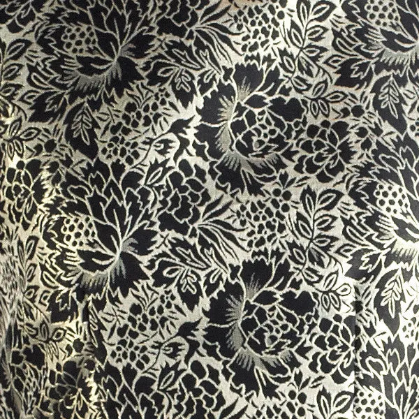 Brocade Peplum Top