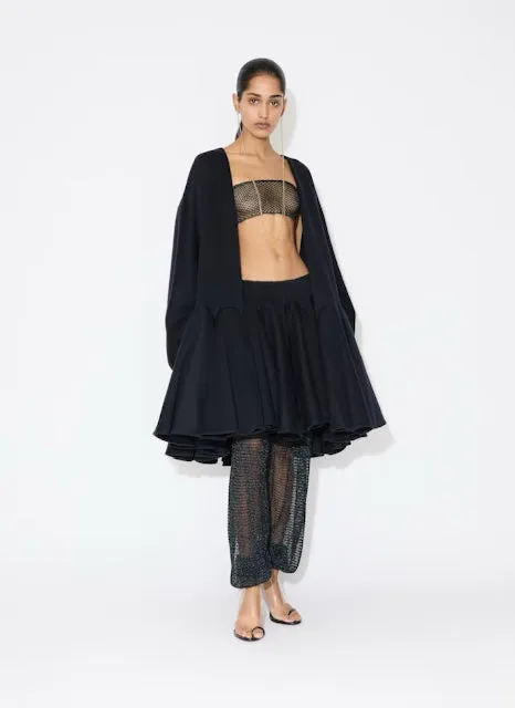 Cashmere Peplum Coat
