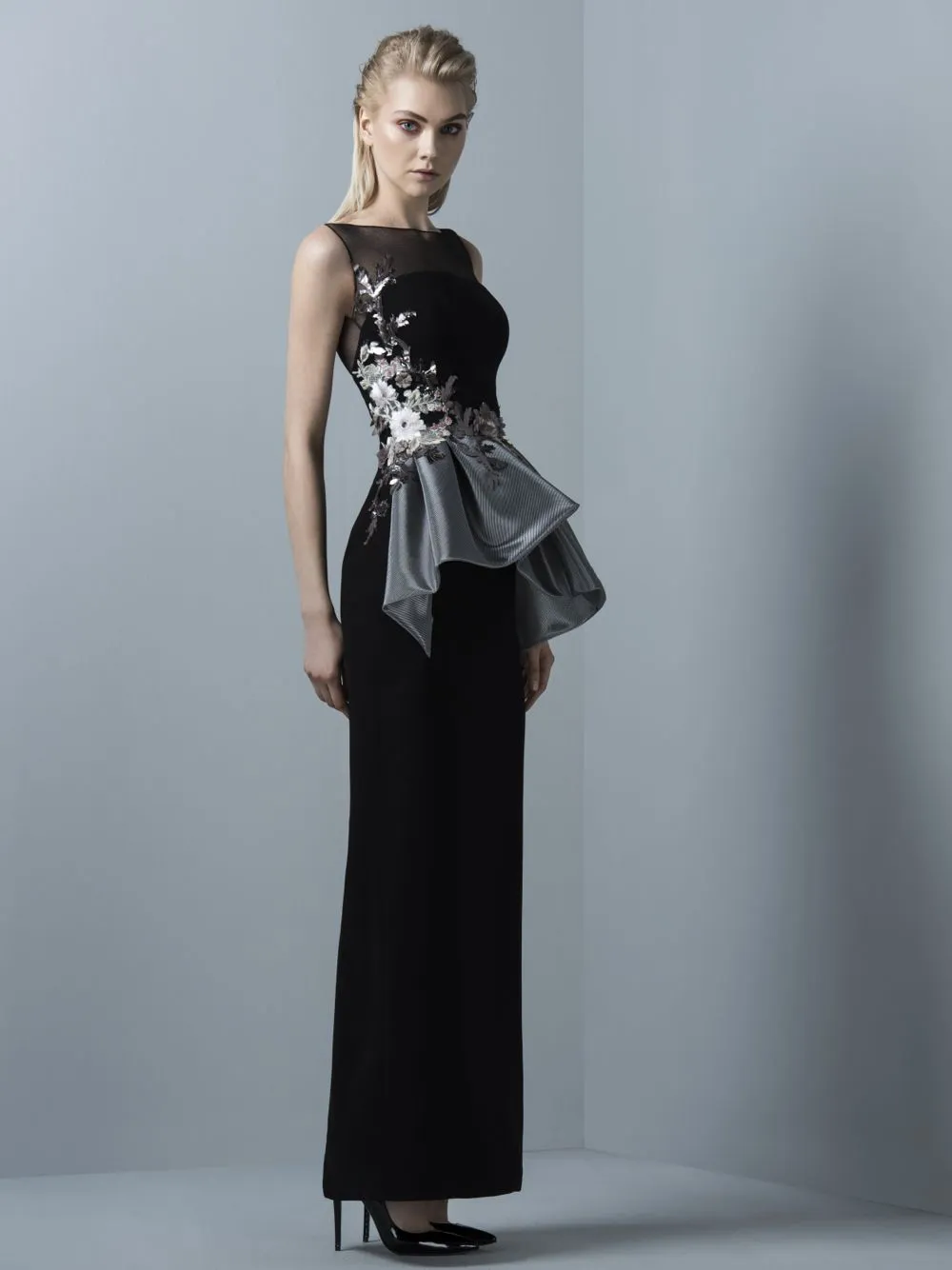 Embroidered Long Dress