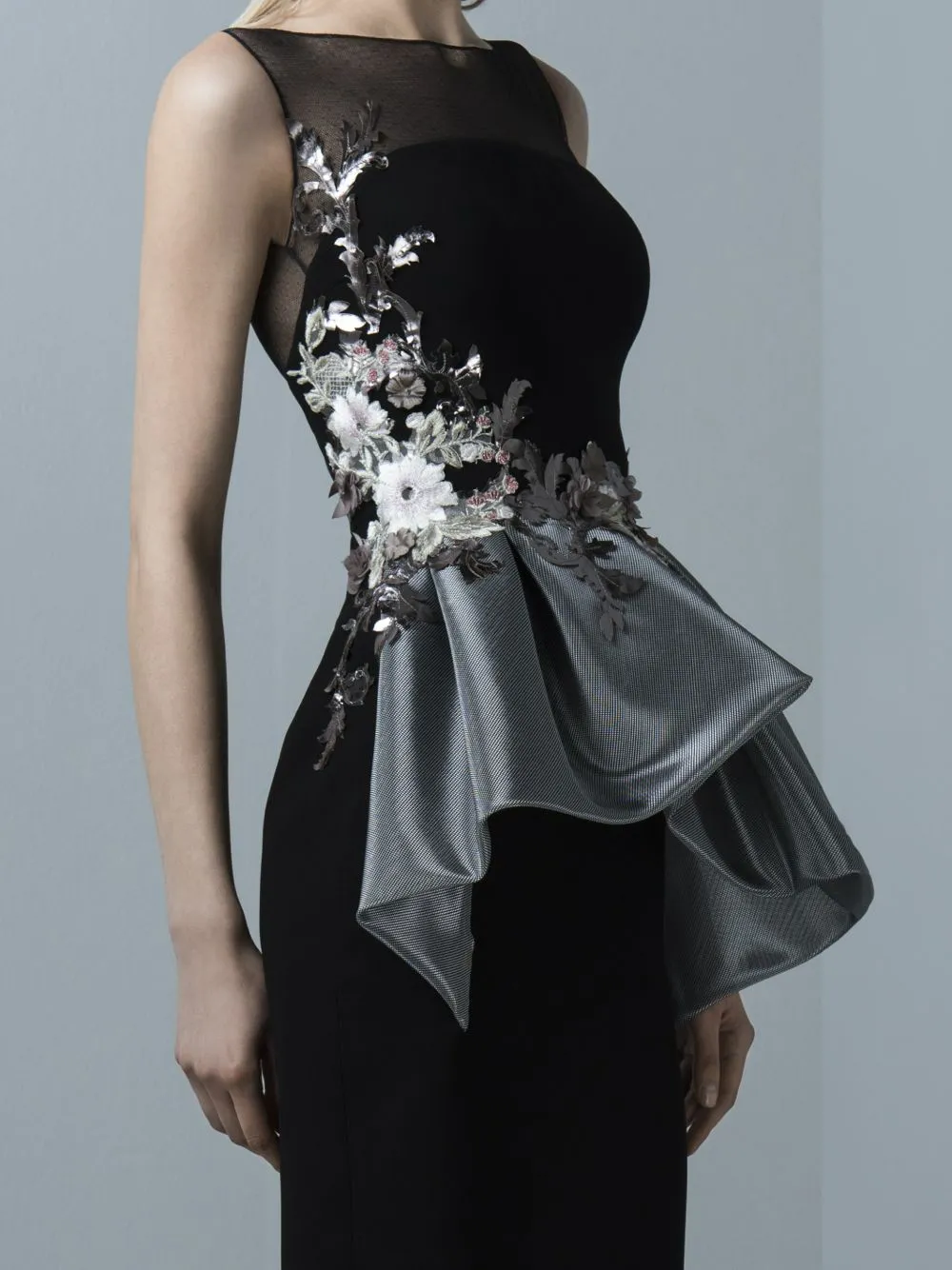 Embroidered Long Dress