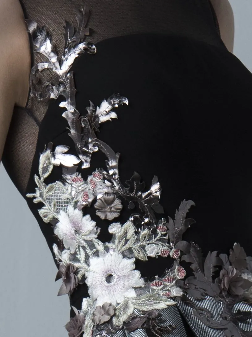 Embroidered Long Dress