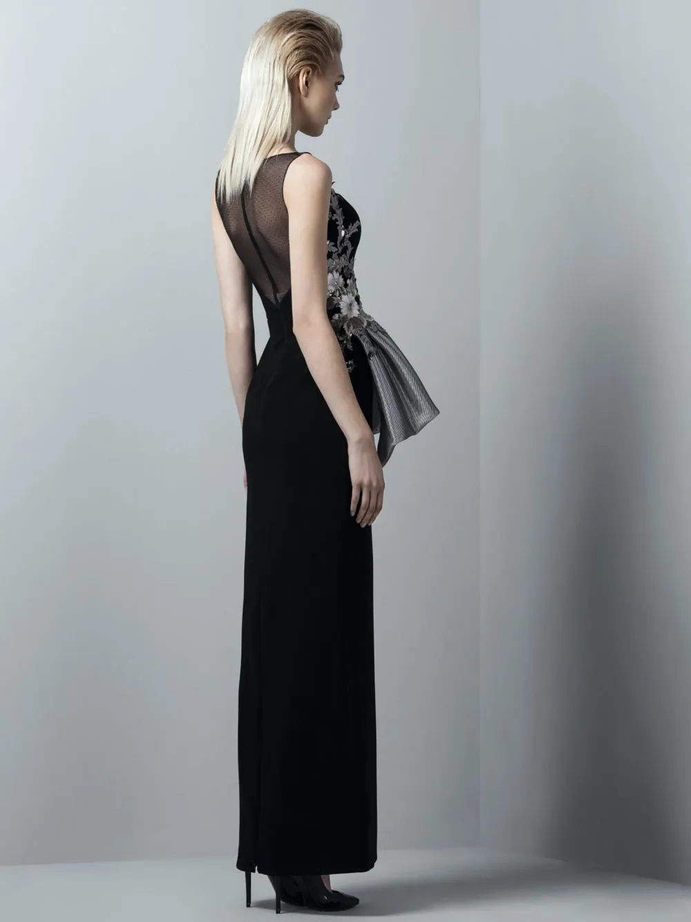 Embroidered Long Dress
