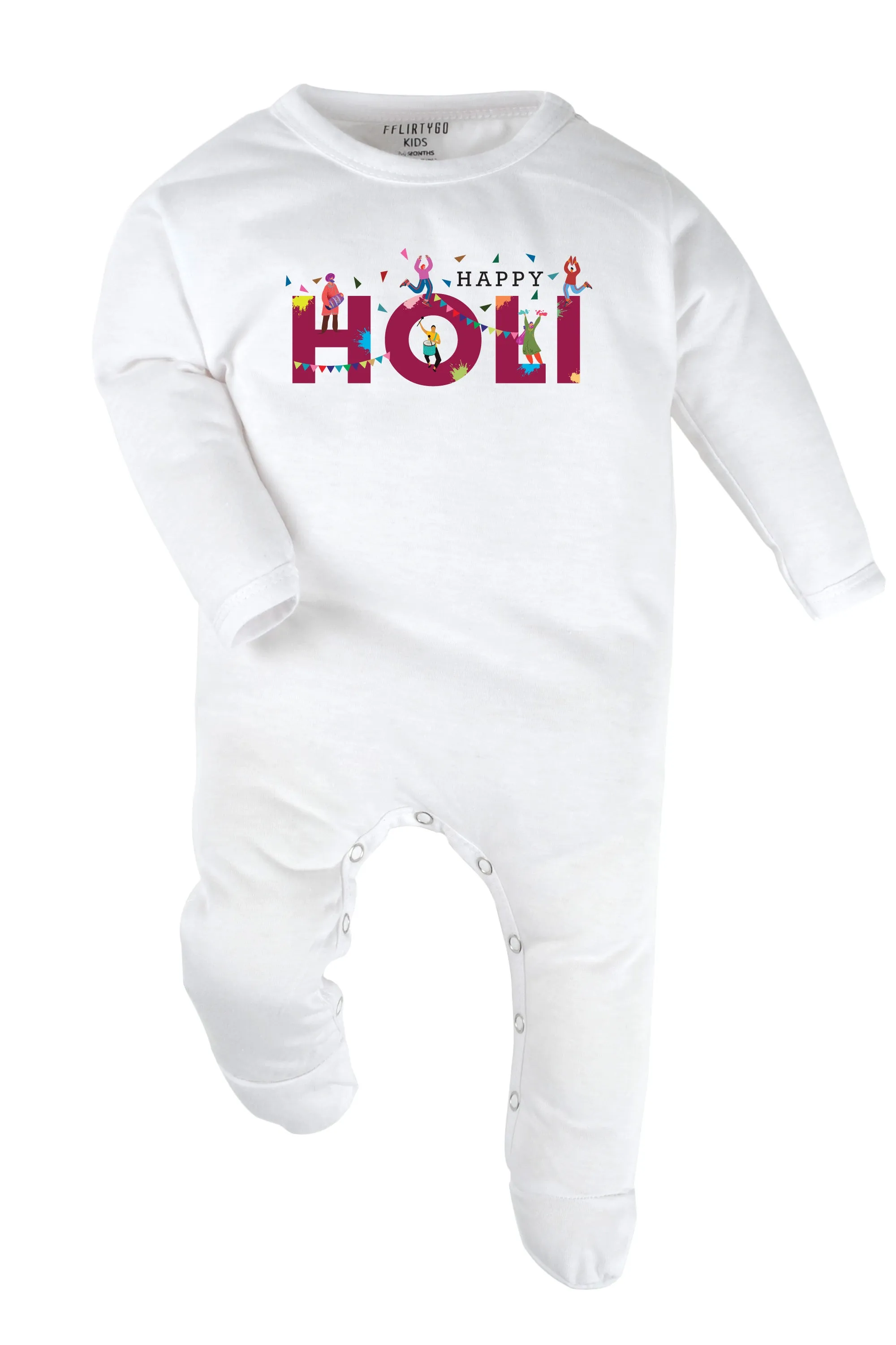 Happy Holi Baby Romper | Onesies