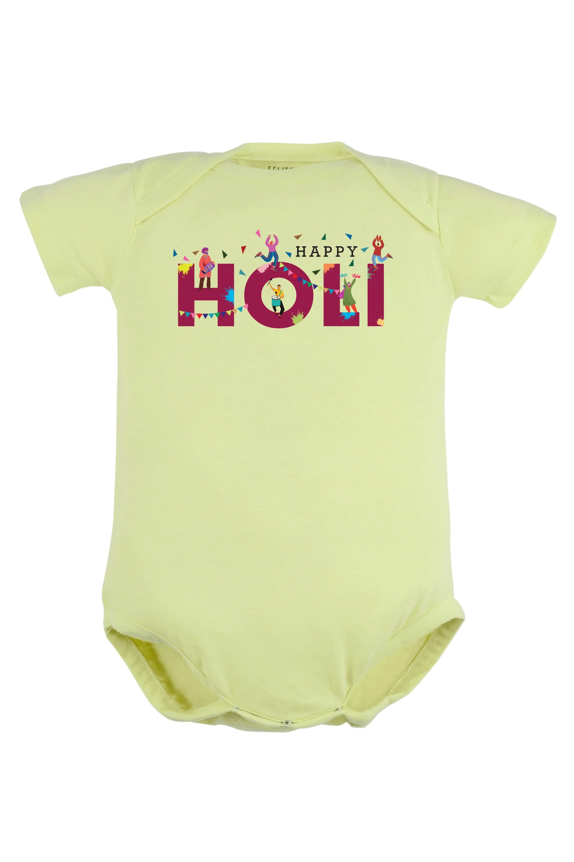 Happy Holi Baby Romper | Onesies
