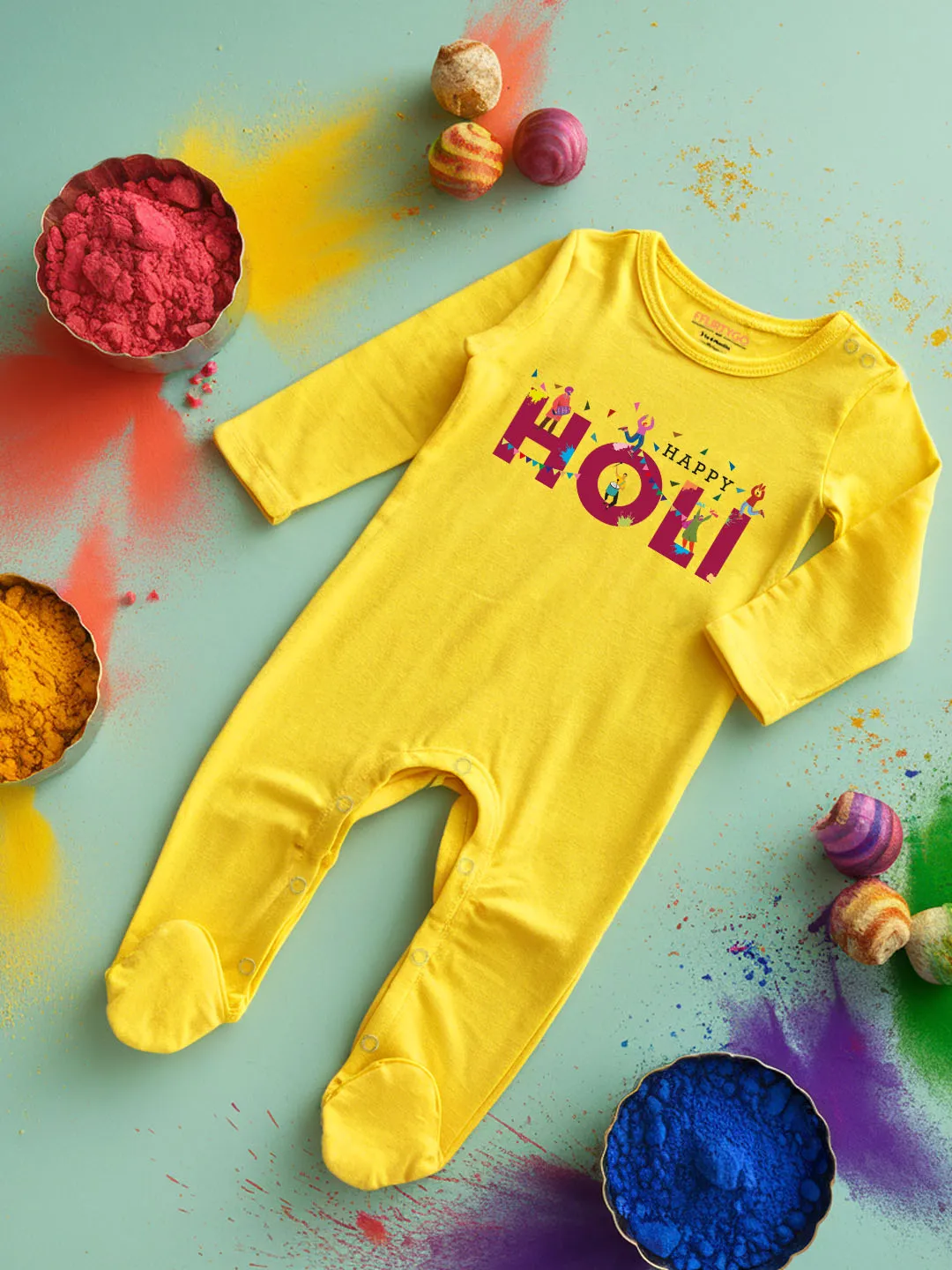 Happy Holi Baby Romper | Onesies