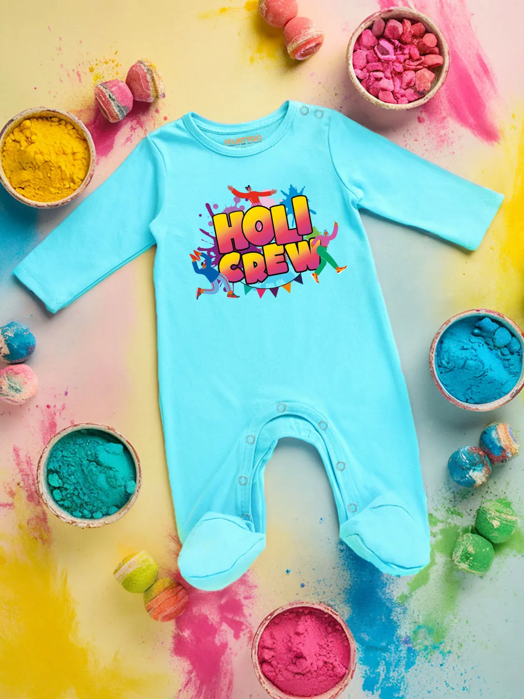 Holi Crew Baby Romper | Onesies