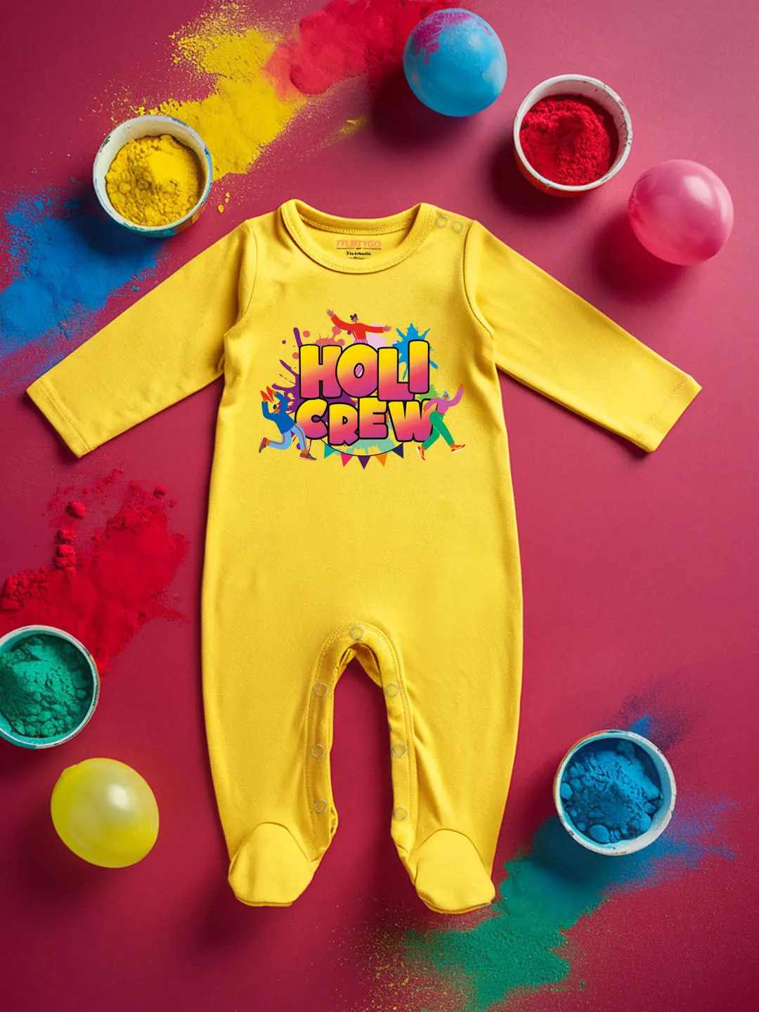 Holi Crew Baby Romper | Onesies