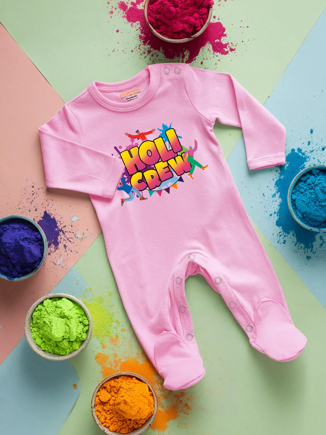 Holi Crew Baby Romper | Onesies