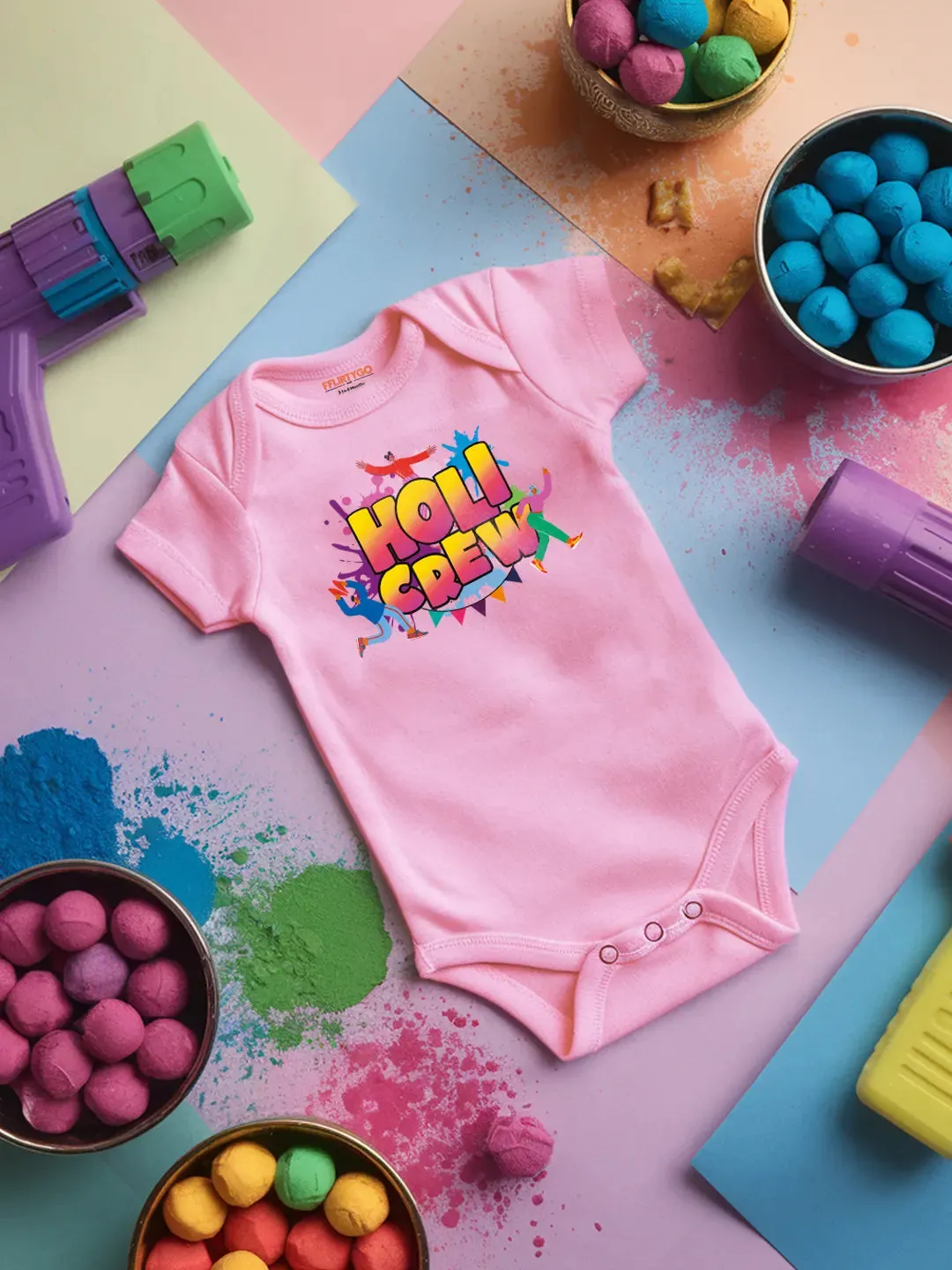 Holi Crew Baby Romper | Onesies