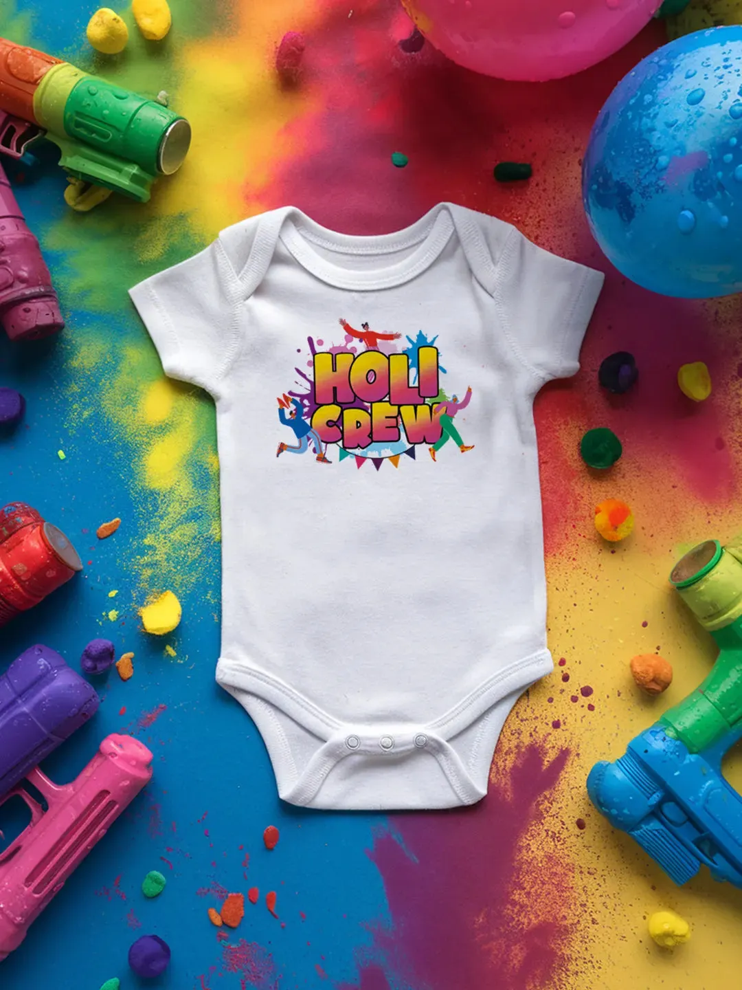 Holi Crew Baby Romper | Onesies