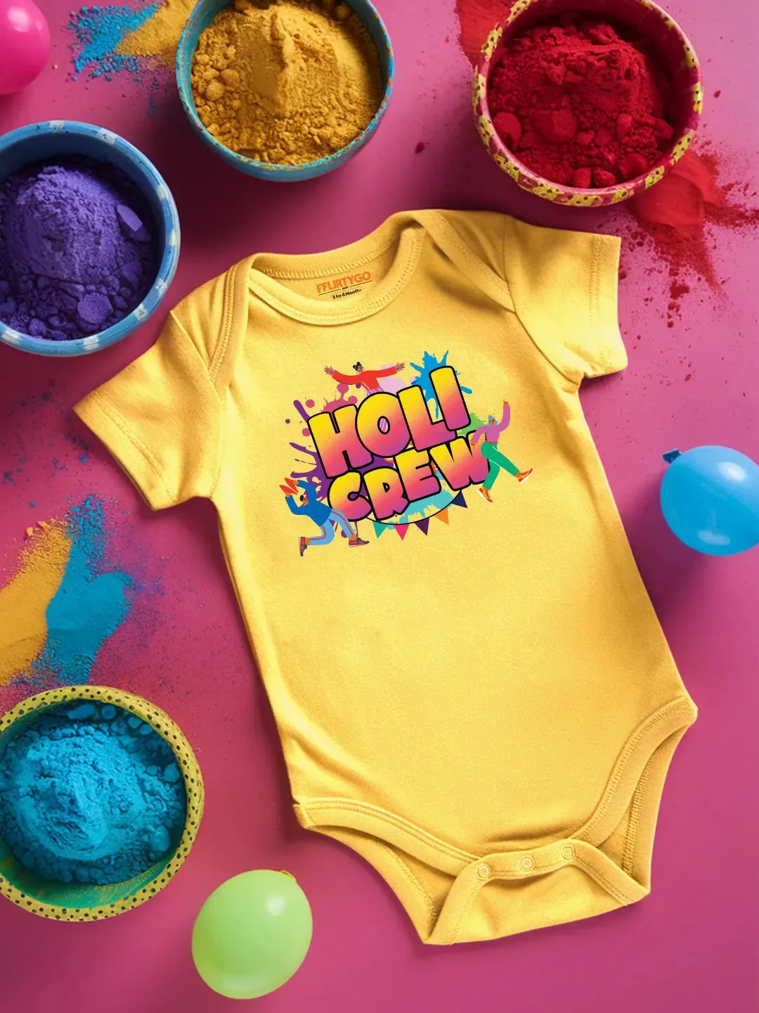 Holi Crew Baby Romper | Onesies
