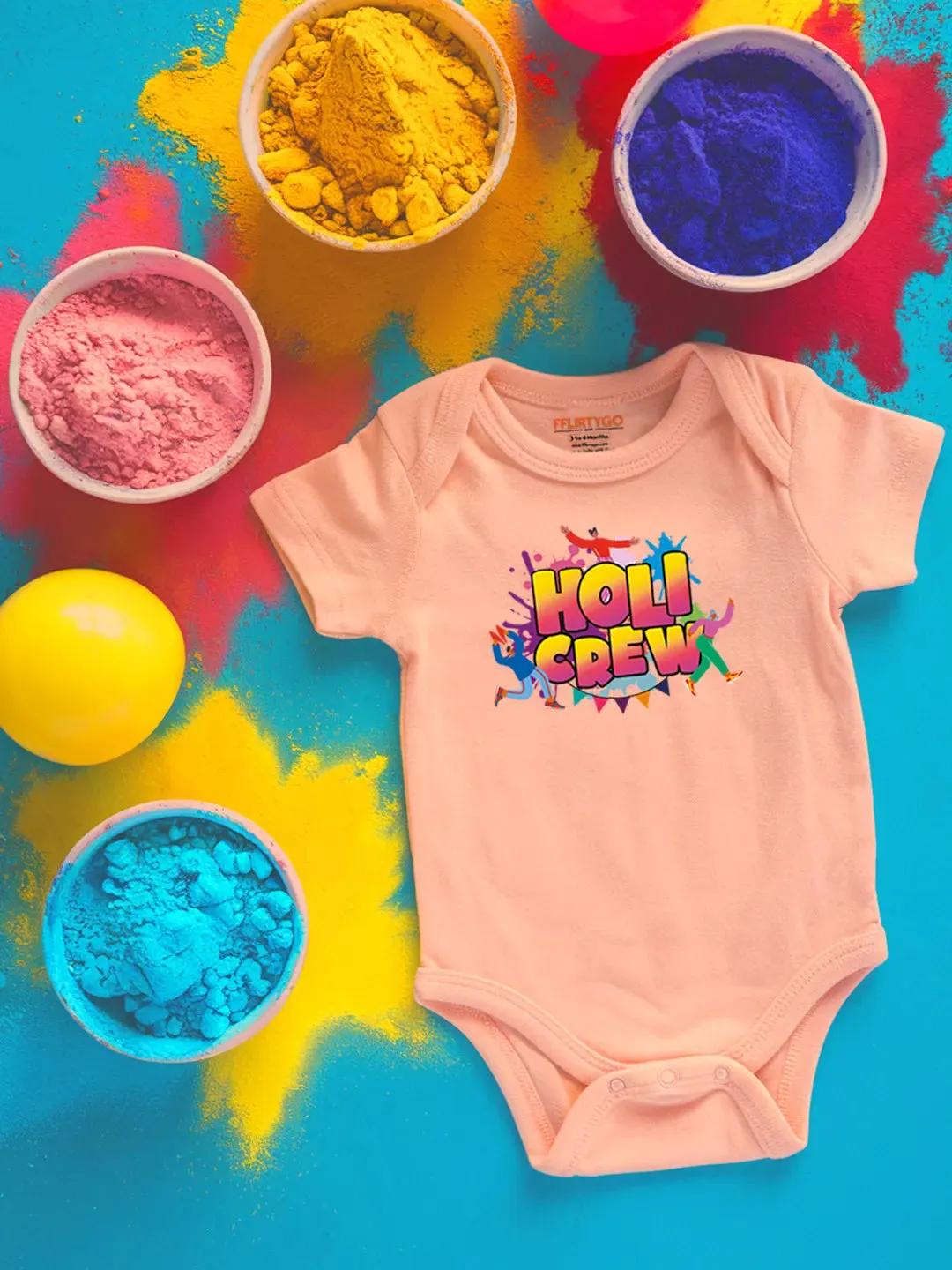 Holi Crew Baby Romper | Onesies