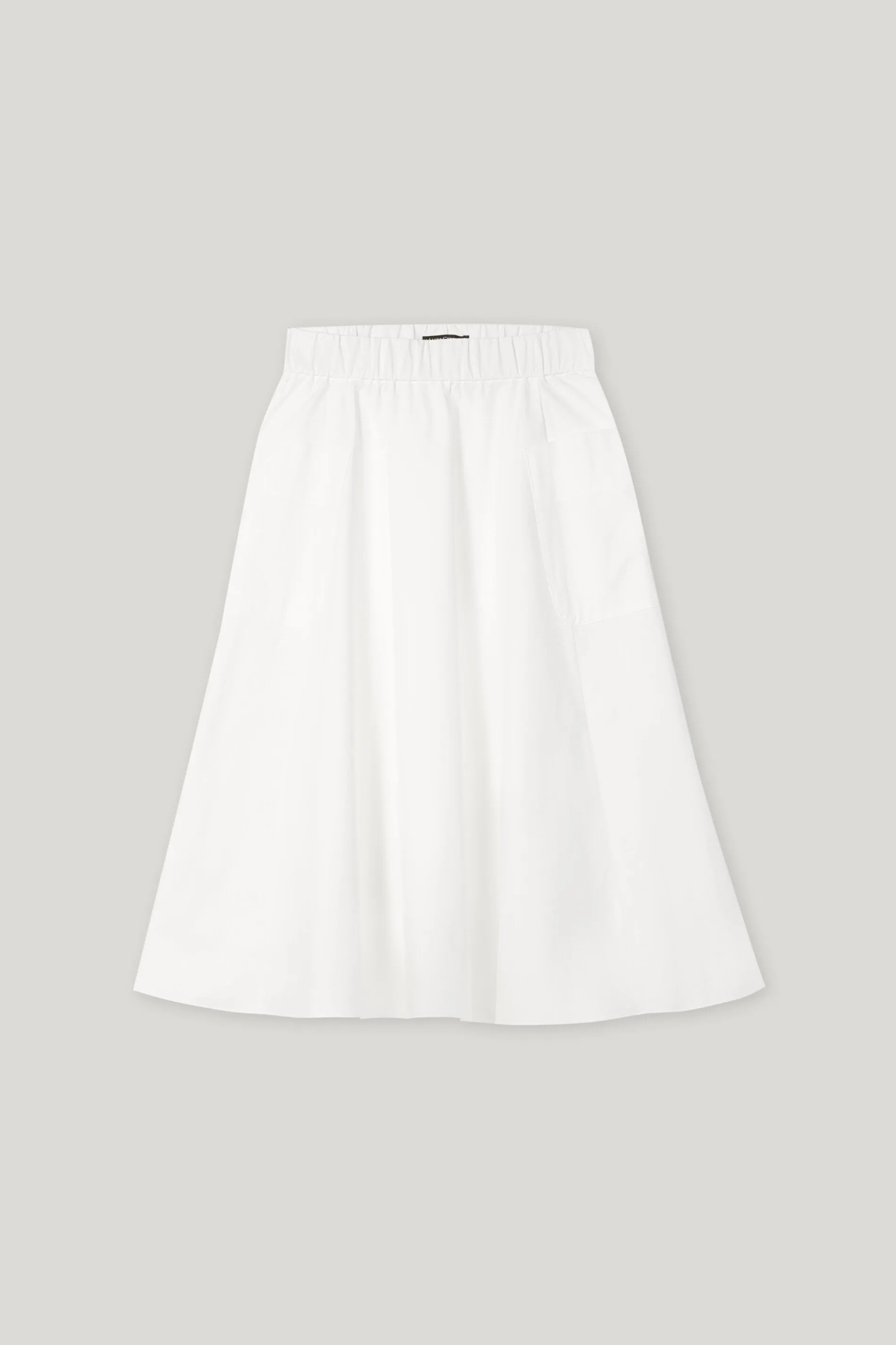 LUISA CERANO WHITE Flared Skirt