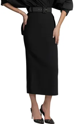 Office Black Skirt