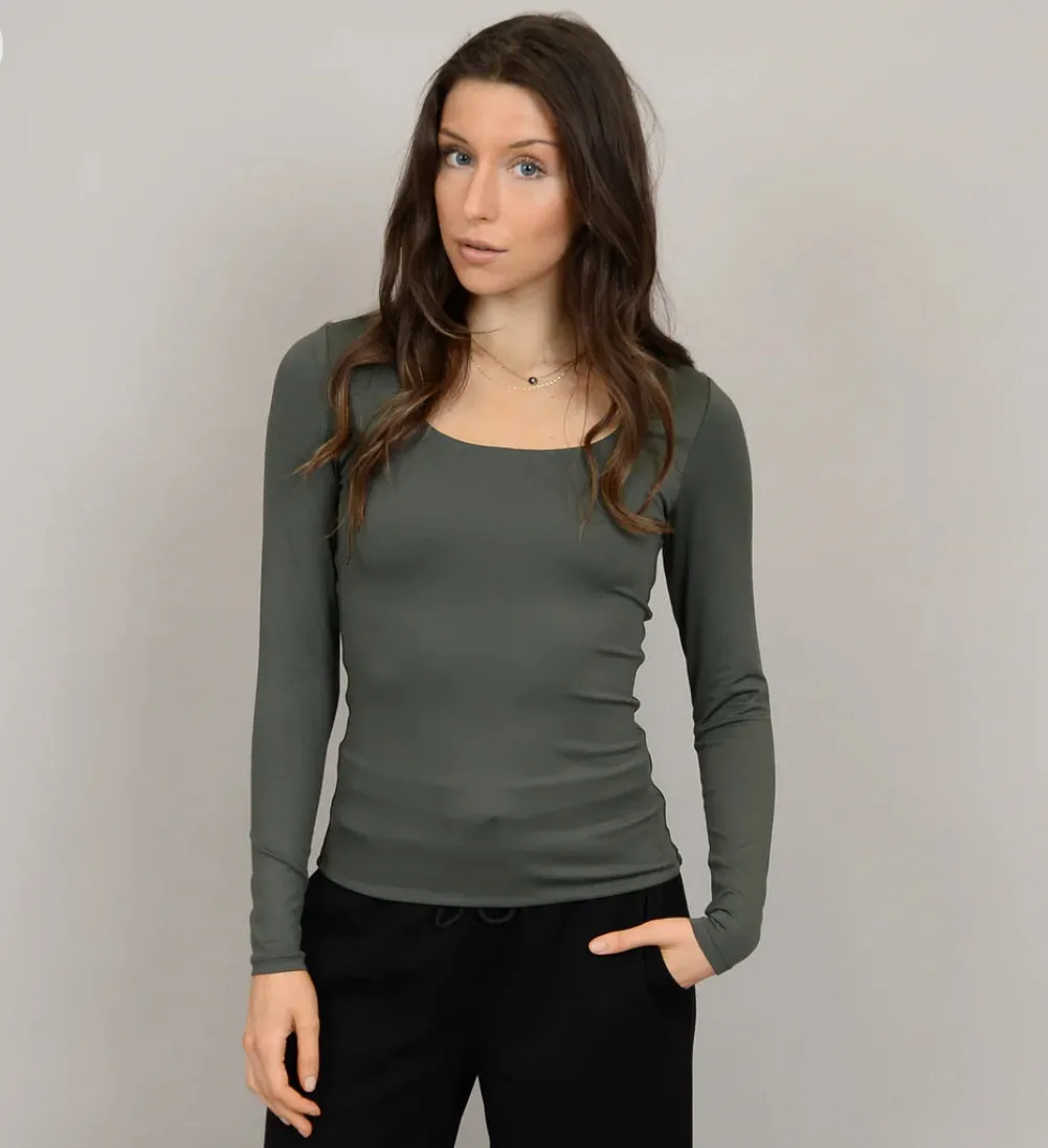 RD STYLE MARIANNA LS UNECK TOP