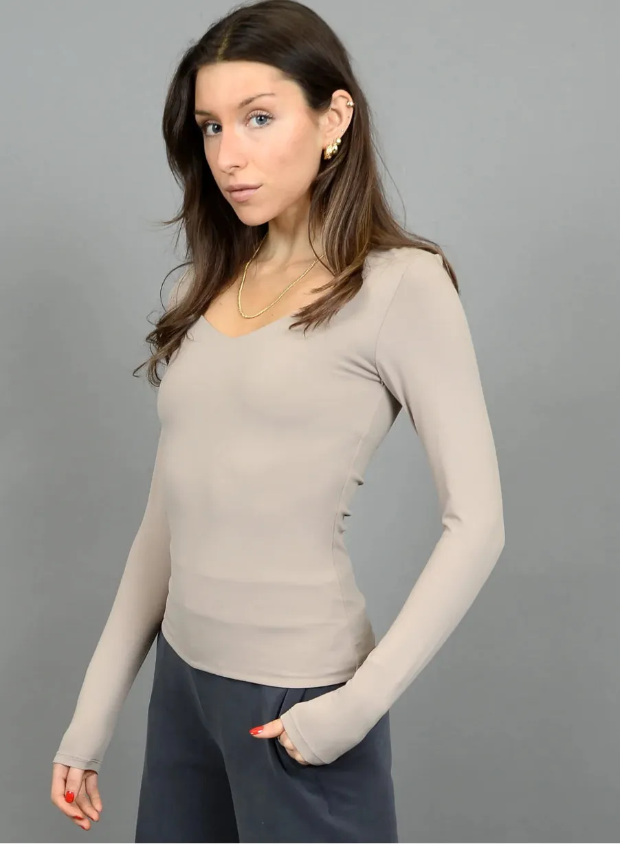 RD STYLE MARIANNA LS UNECK TOP