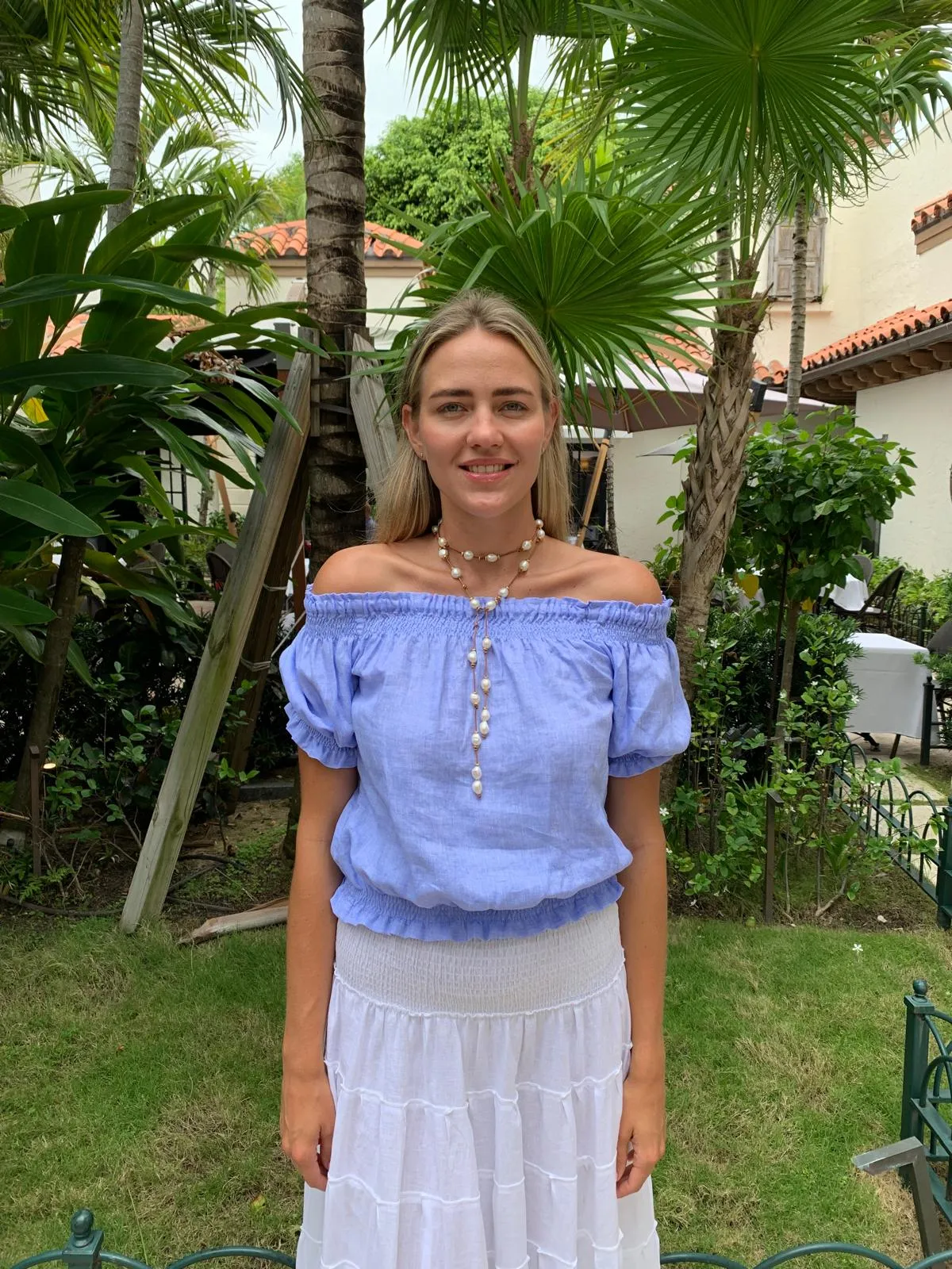 Top Anna Fili Linen