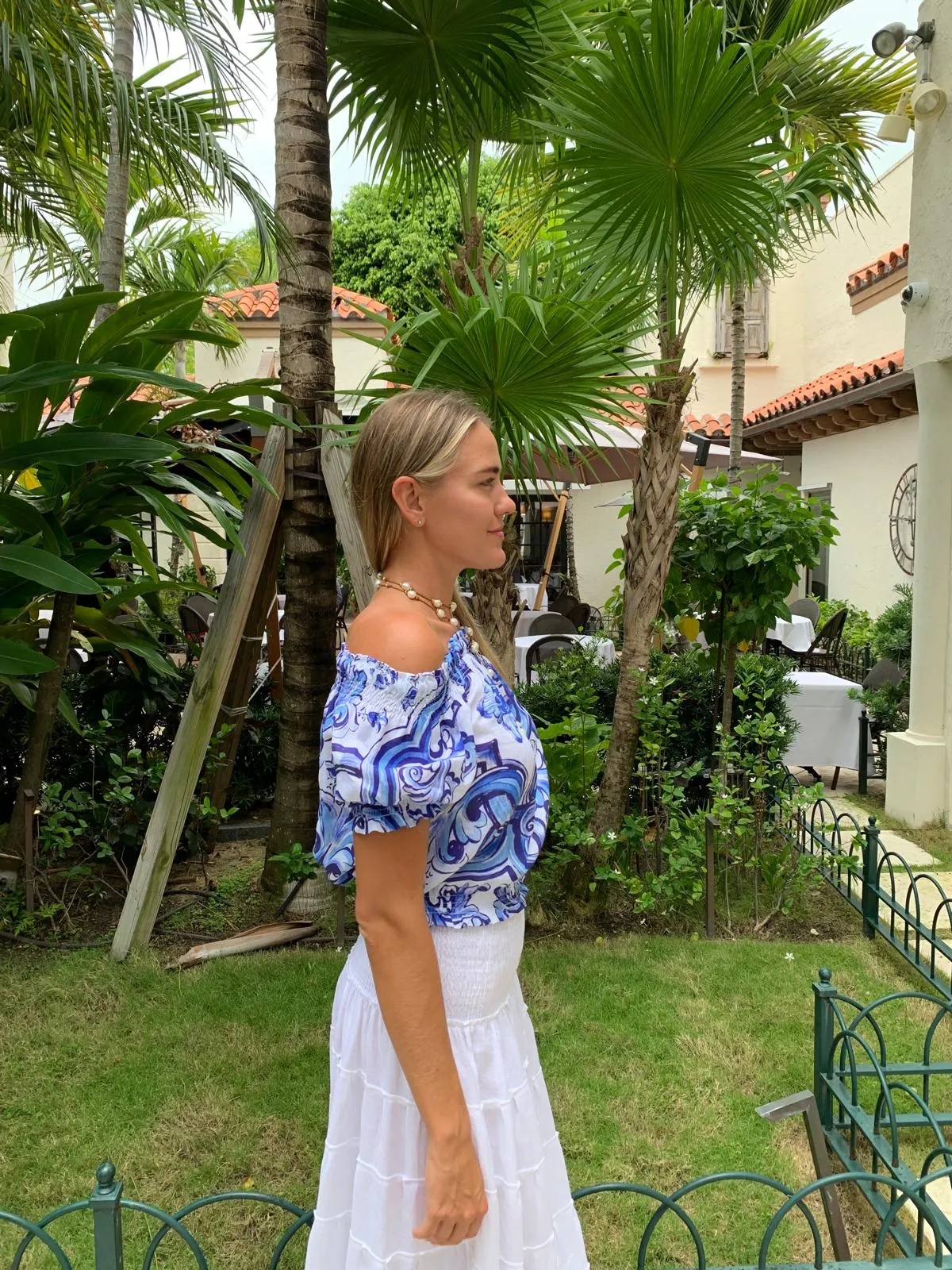 Top Anna Fili Linen