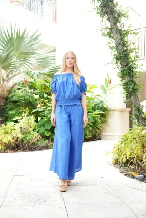 Top Anna Fili Linen