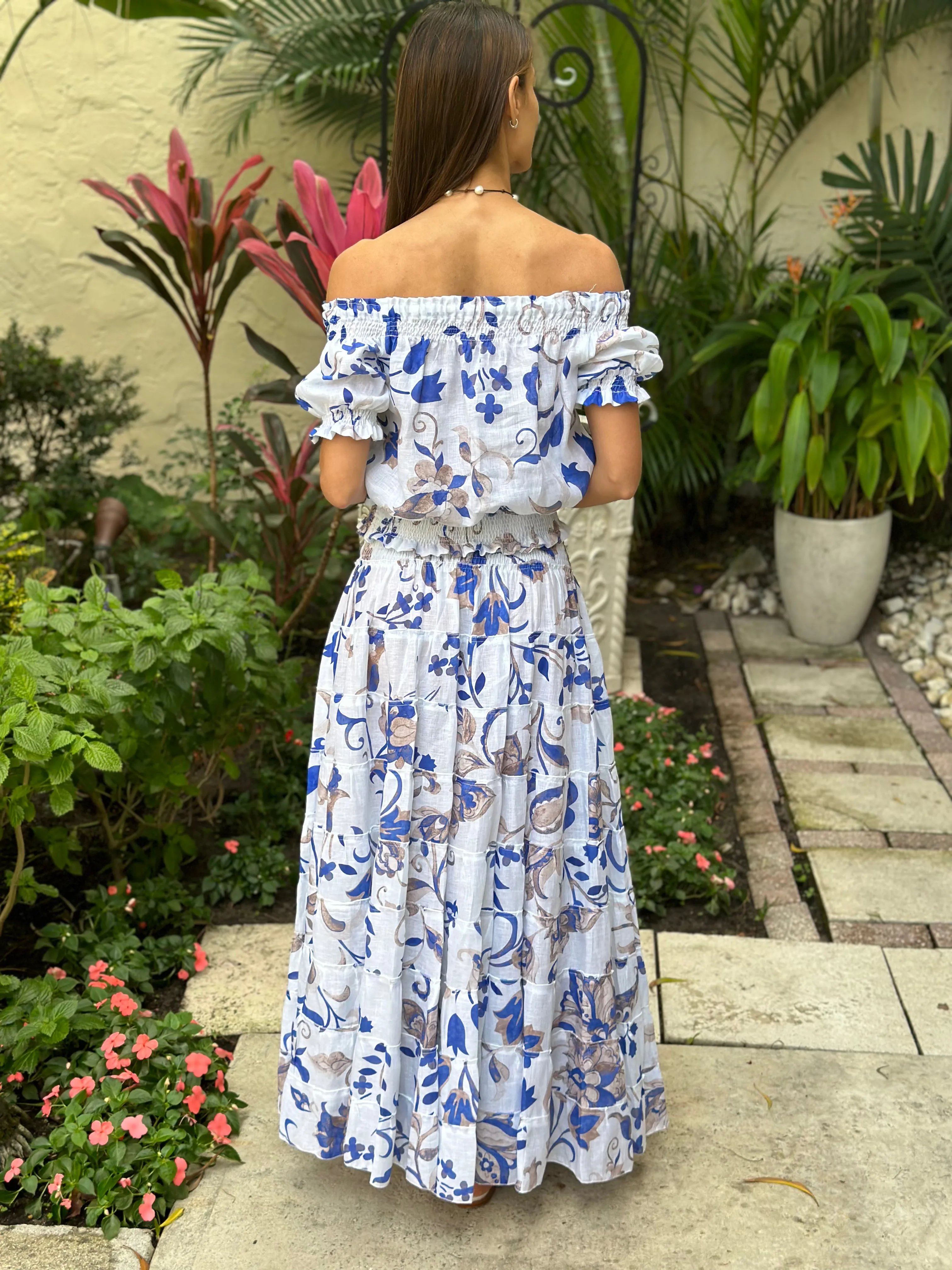 Top Anna Fili Linen