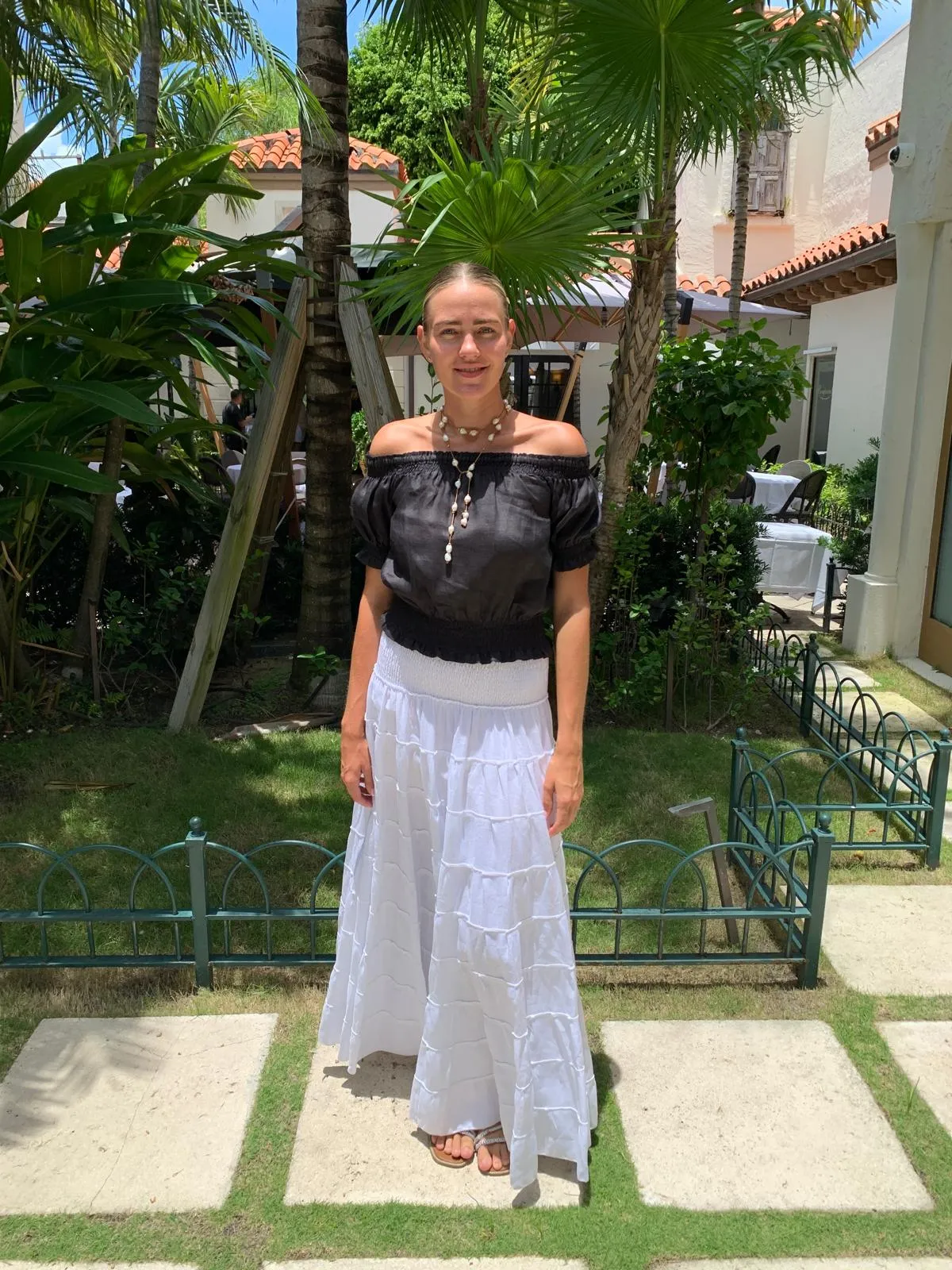 Top Anna Fili Linen
