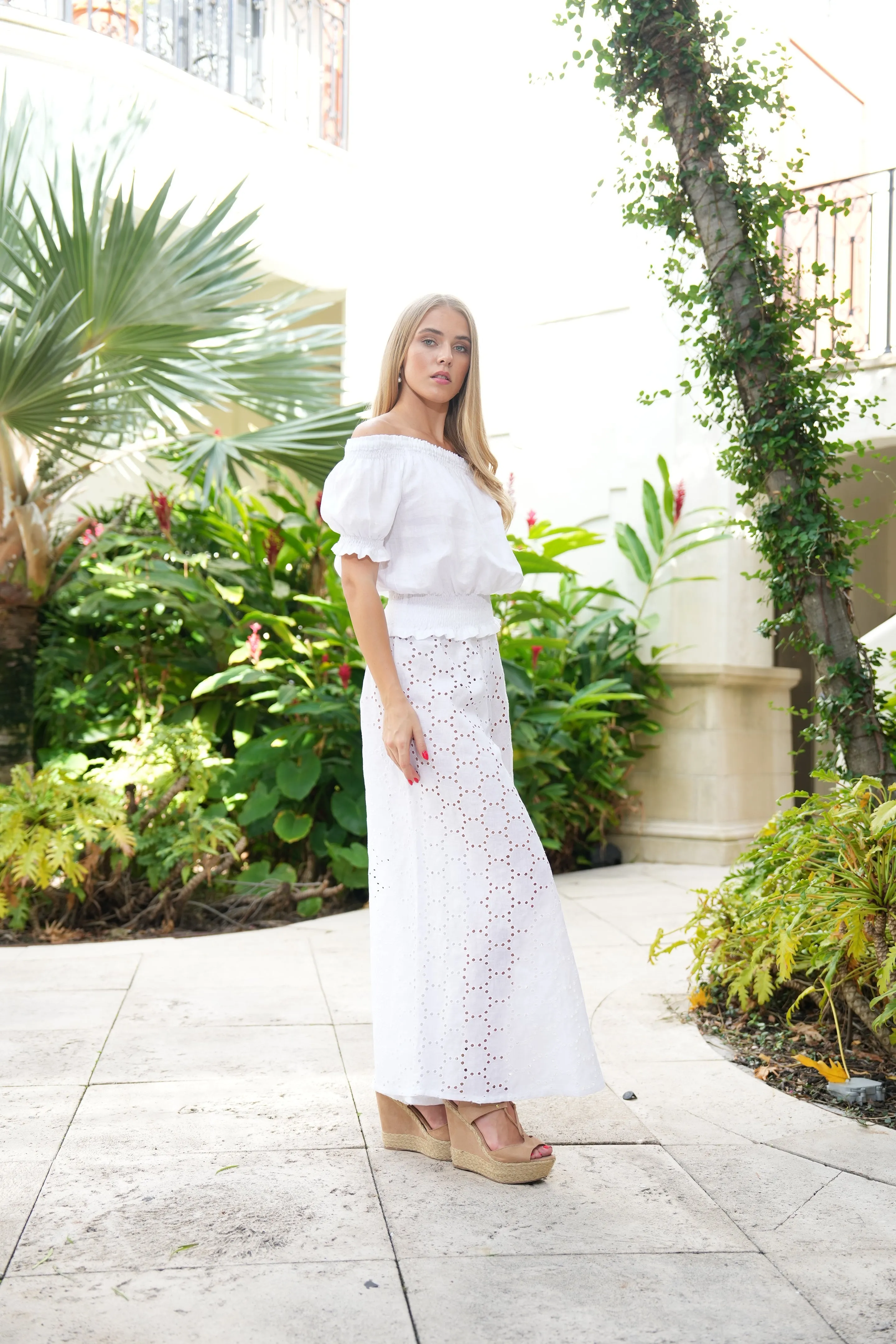 Top Anna Fili Linen
