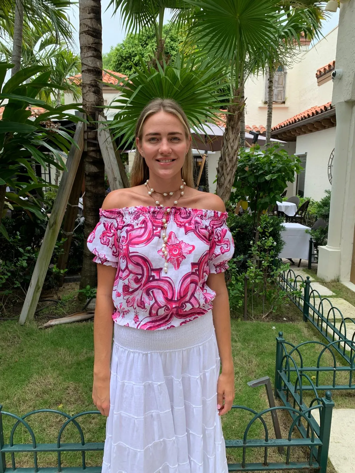 Top Anna Fili Linen