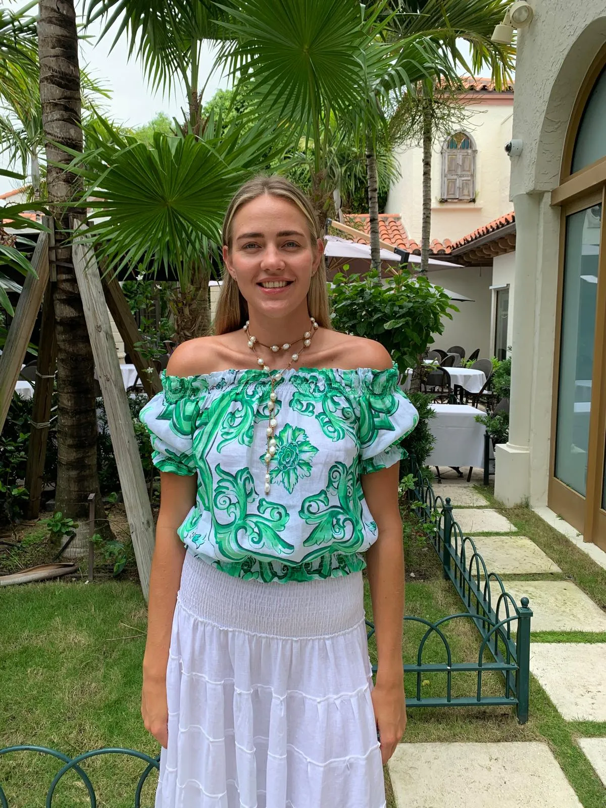 Top Anna Fili Linen