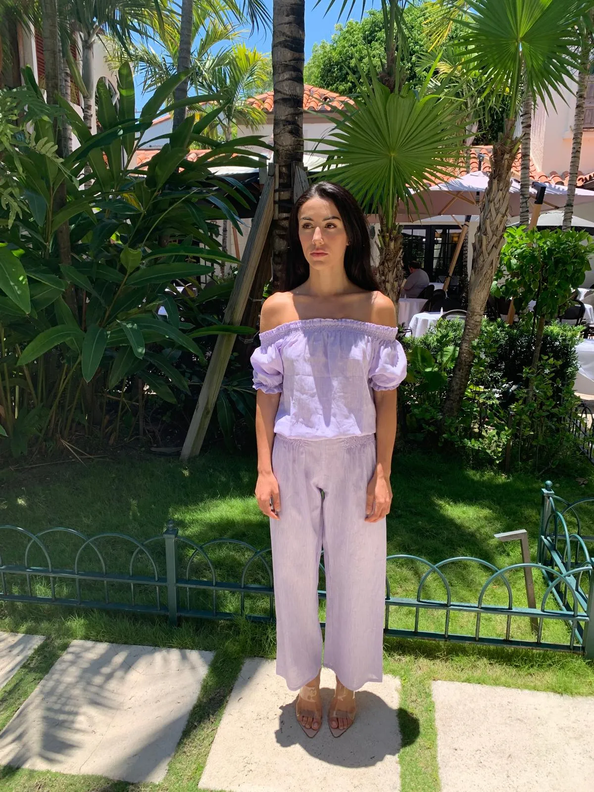Top Anna Fili Linen