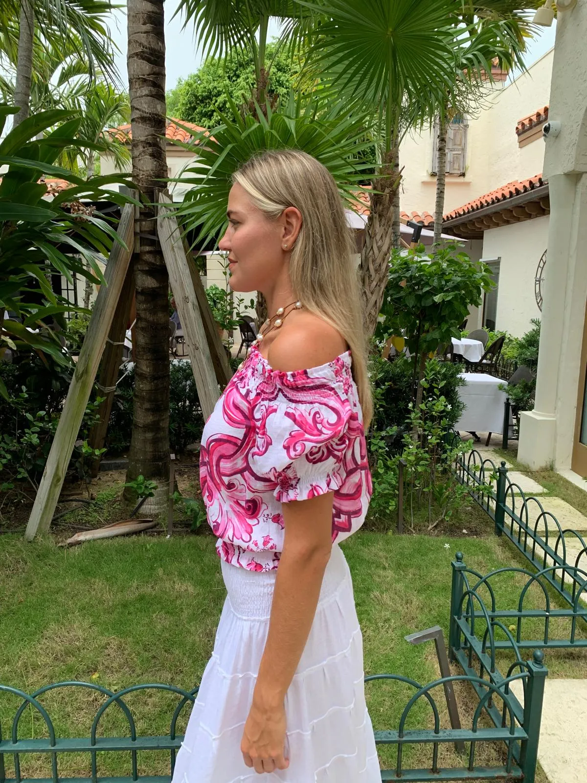 Top Anna Fili Linen