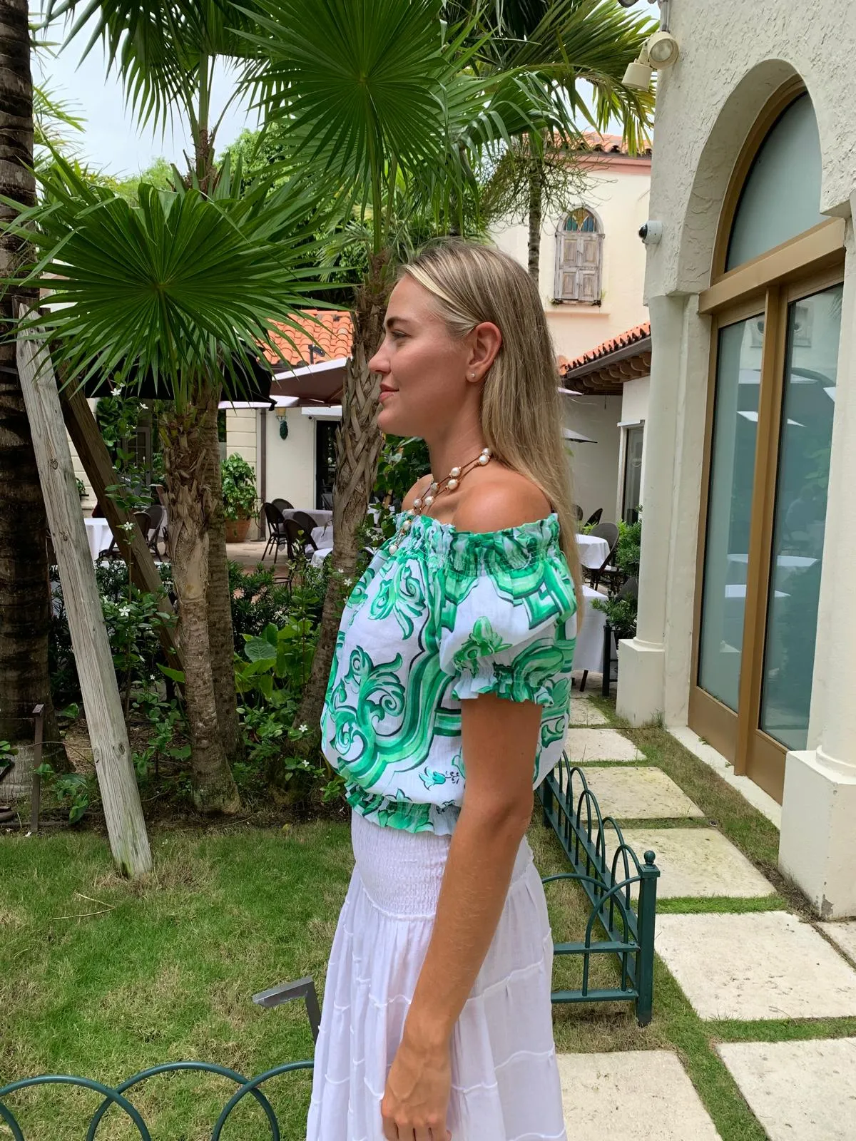Top Anna Fili Linen