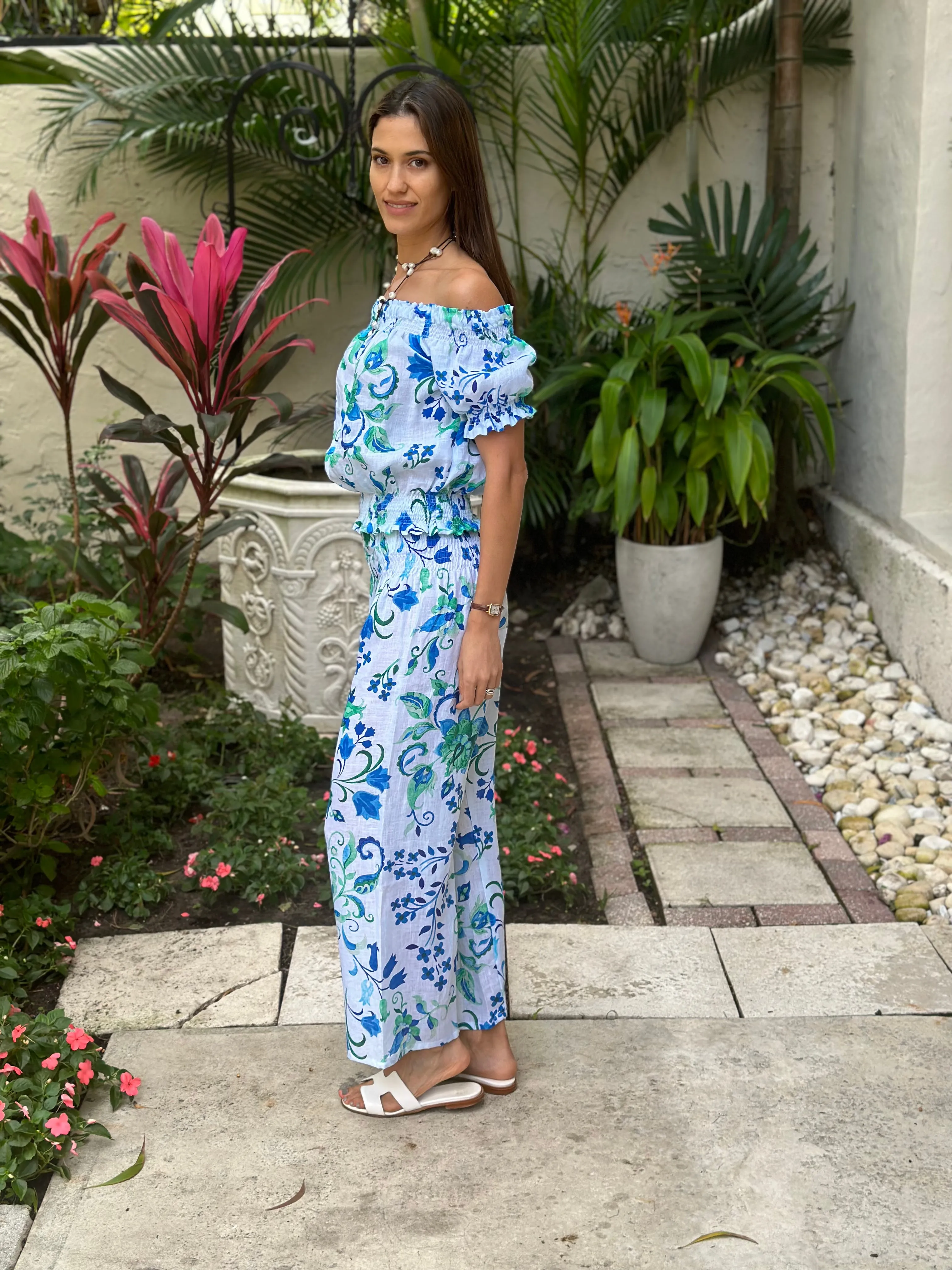 Top Anna Fili Linen