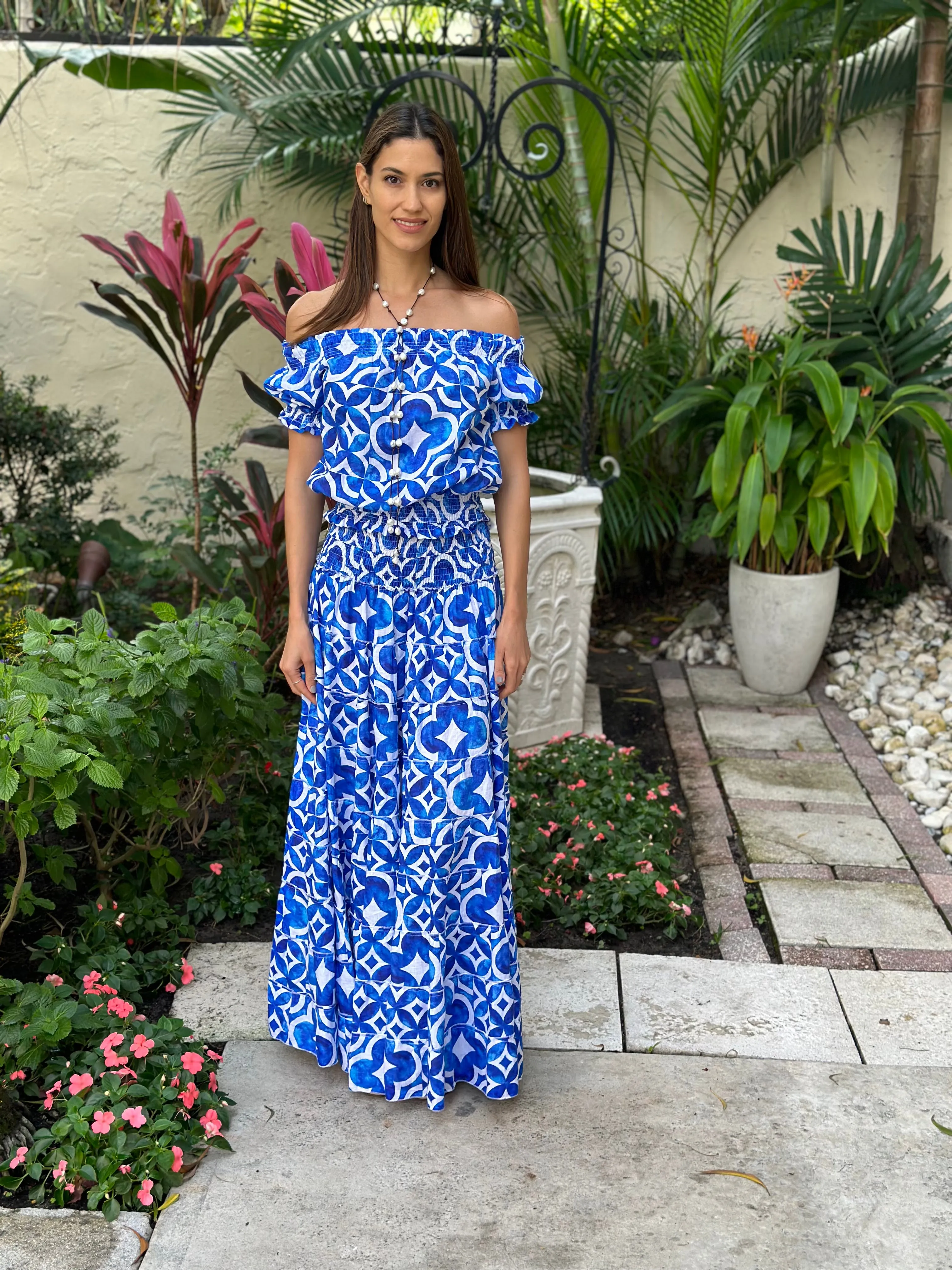 Top Anna Fili Linen