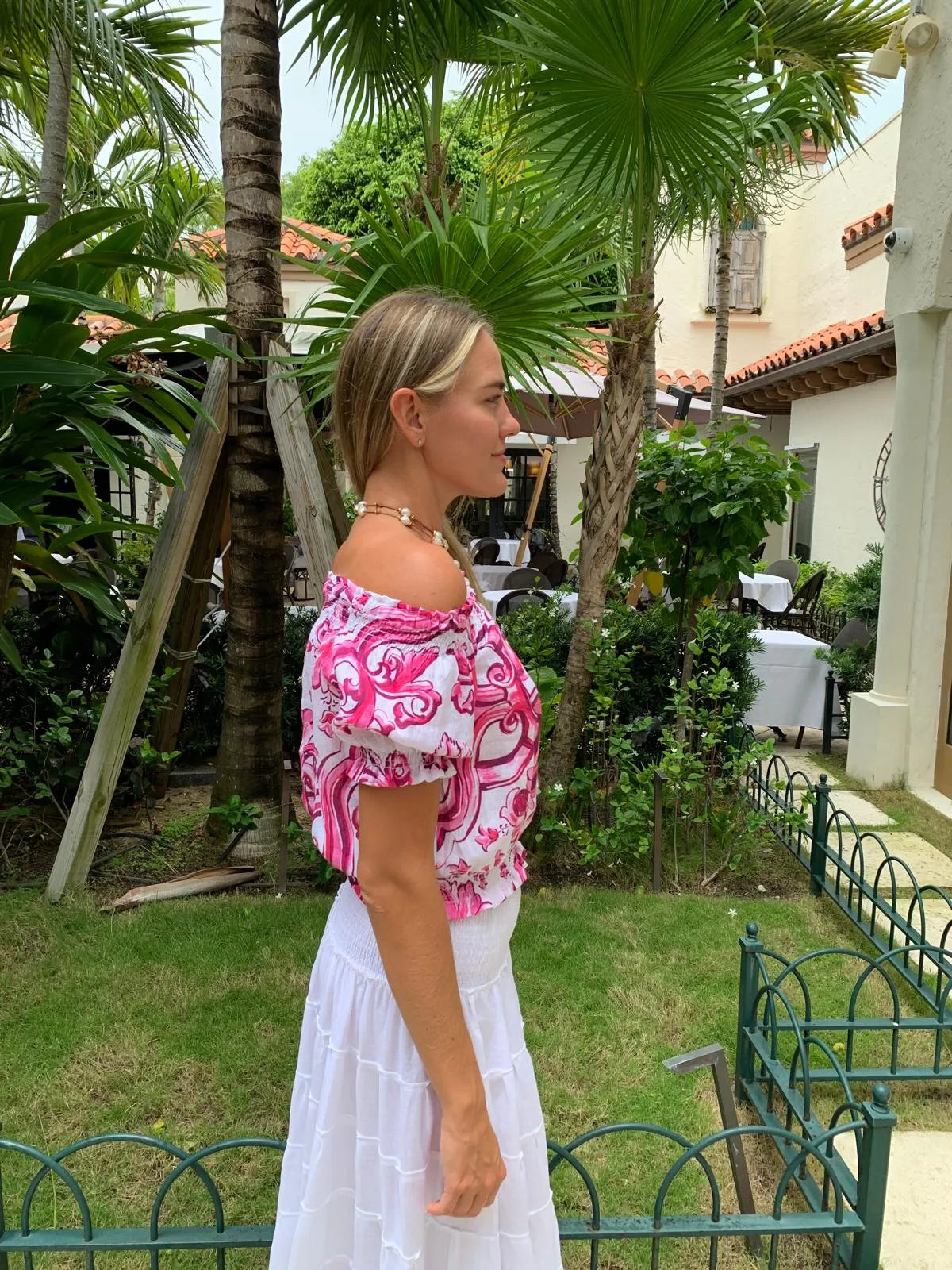 Top Anna Fili Linen