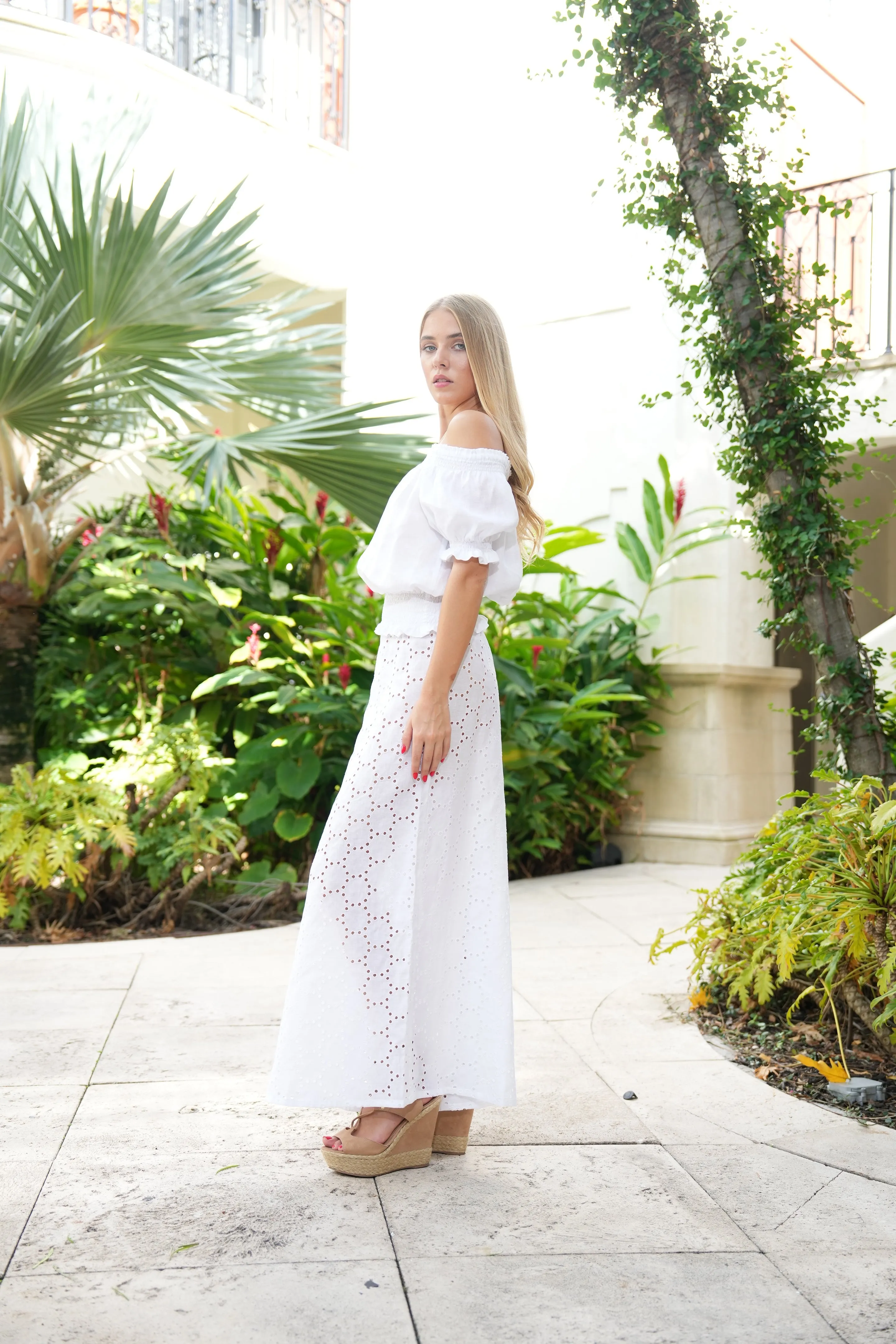 Top Anna Fili Linen