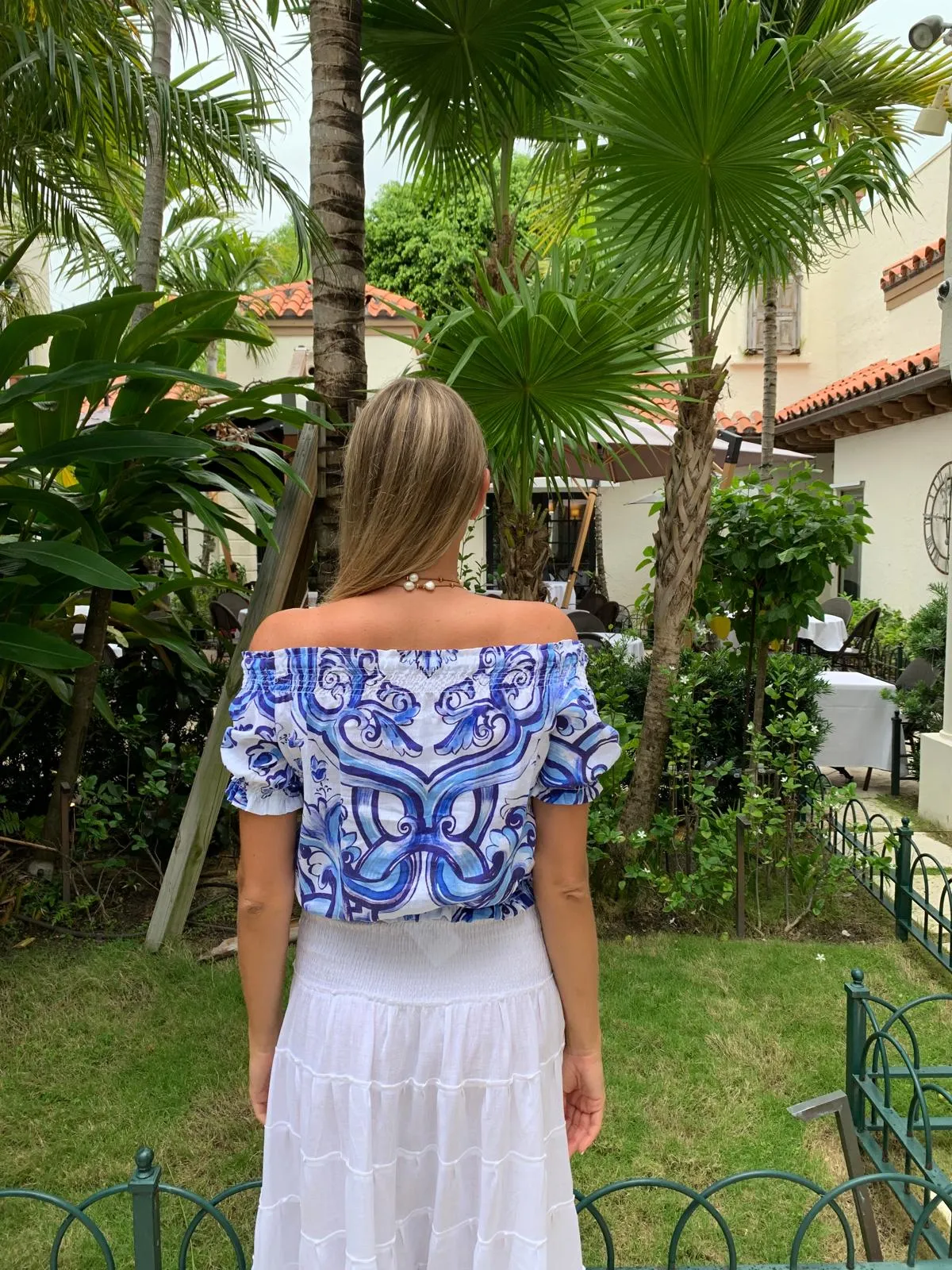 Top Anna Fili Linen