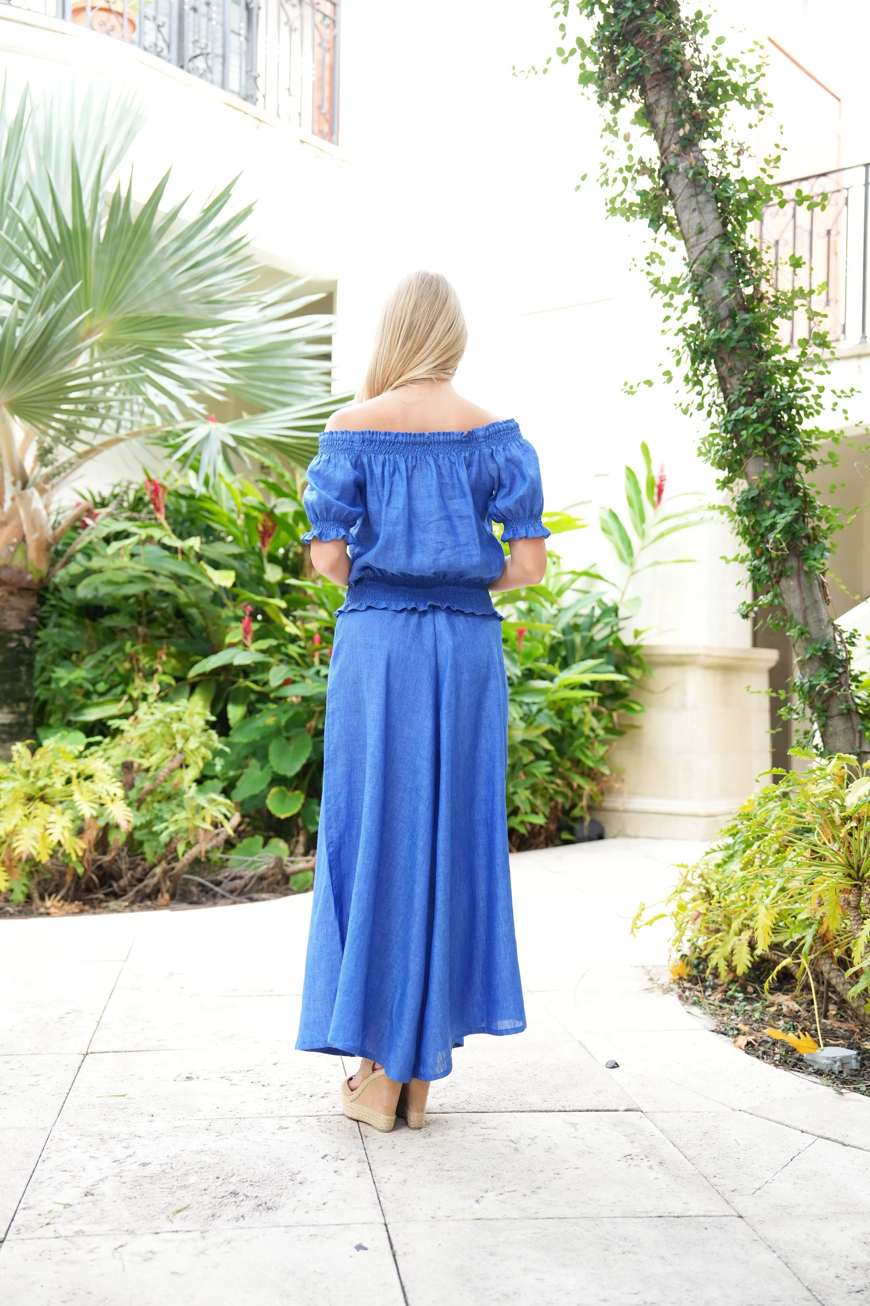 Top Anna Fili Linen